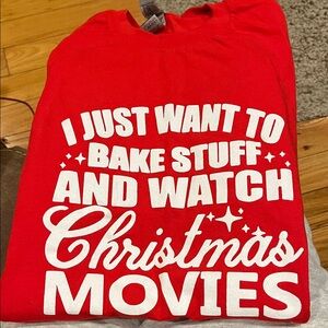 Gildan Red Graphic Tee